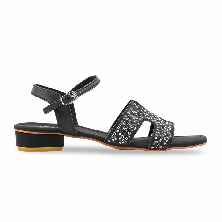 Black Formal Sandal For Women FR5498