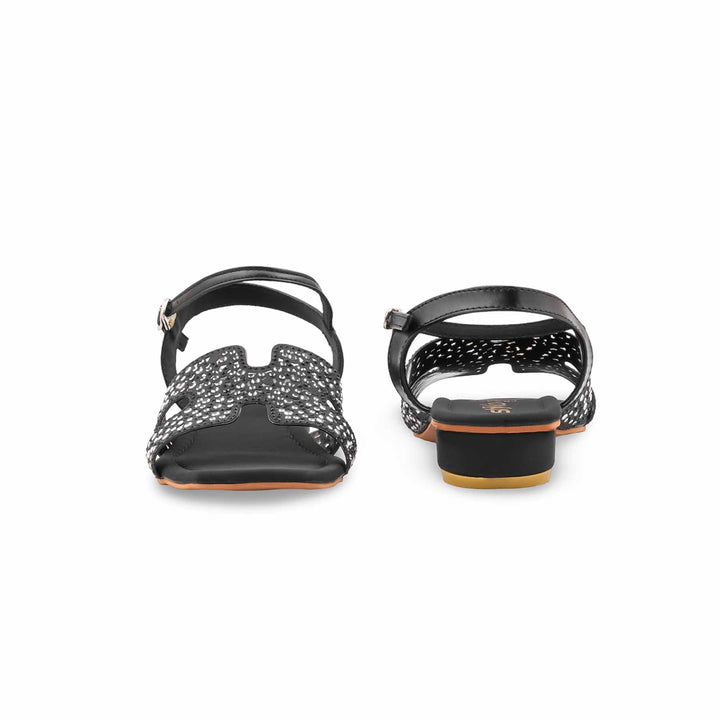 Black Formal Sandal For Women FR5498