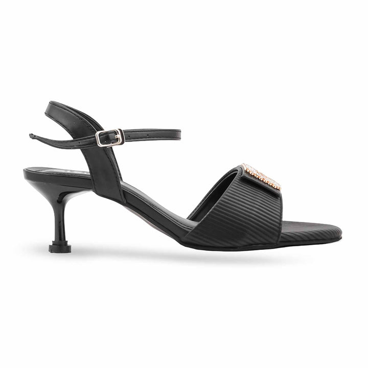 Black Formal Sandal For Women FR5500