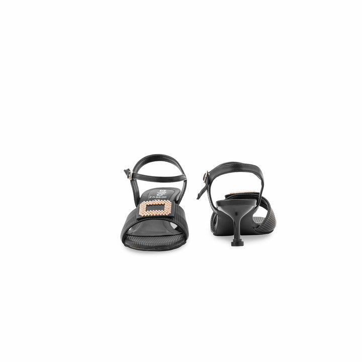 Black Formal Sandal For Women FR5500