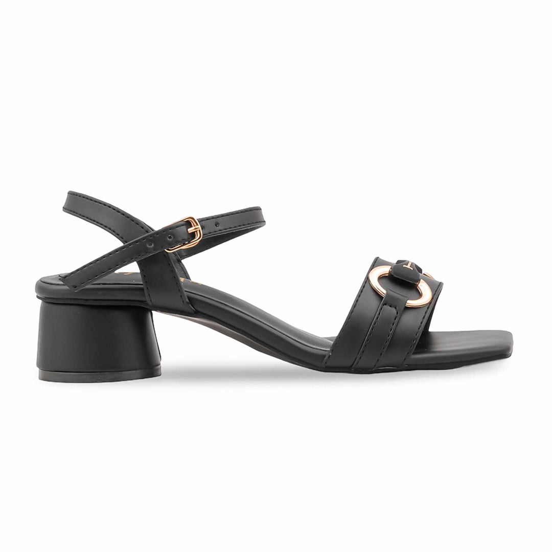 Black Formal Sandal For Women FR5502