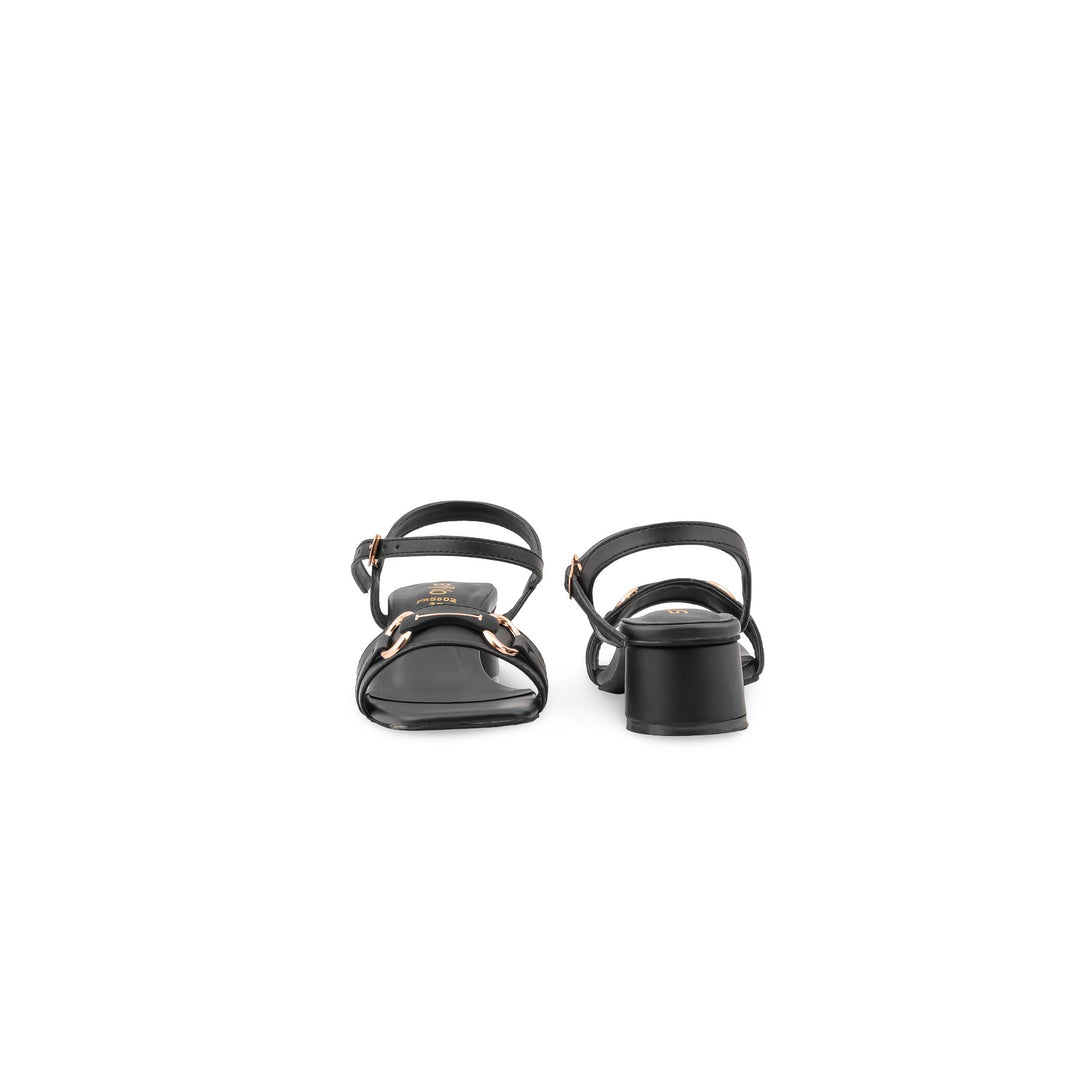 Black Formal Sandal For Women FR5502