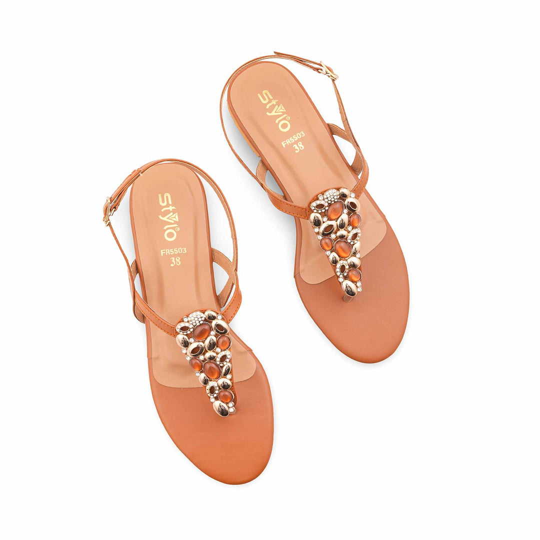 Mustard Formal Women Sandal FR5503