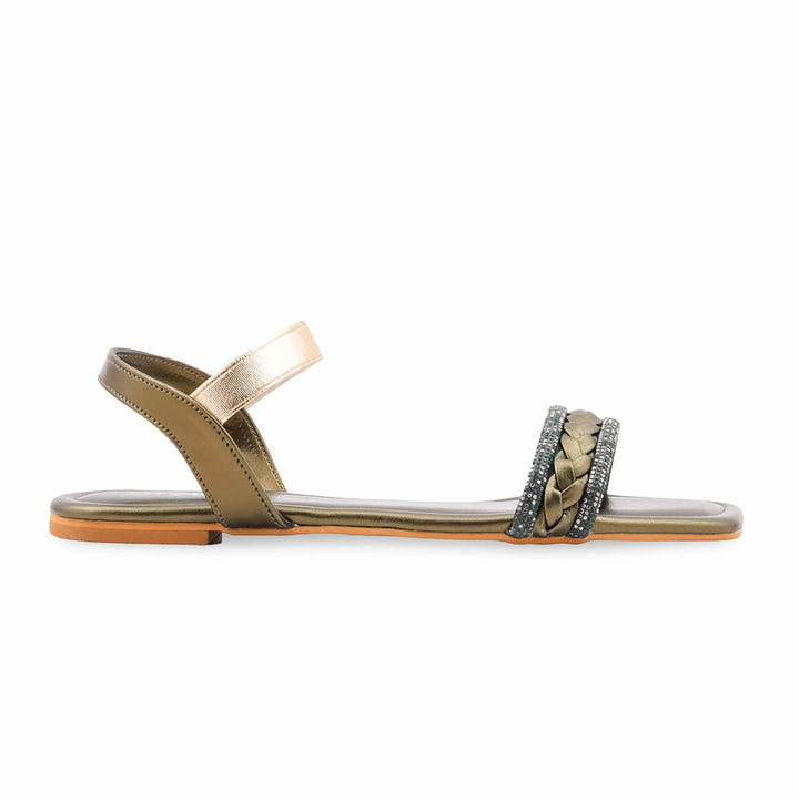 Green Formal Sandal For Ladies FR5504