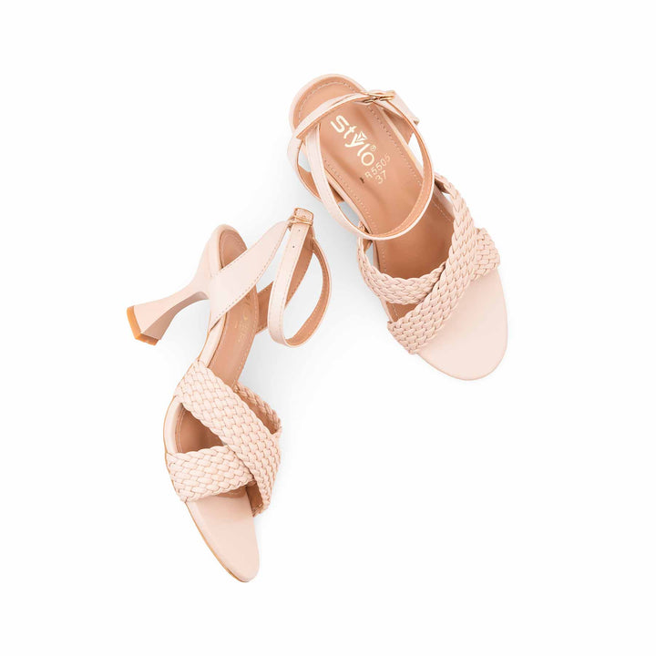 Cream Formal Sandal For Women FR5505