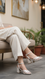 Cream Formal Sandal For Ladies FR5517