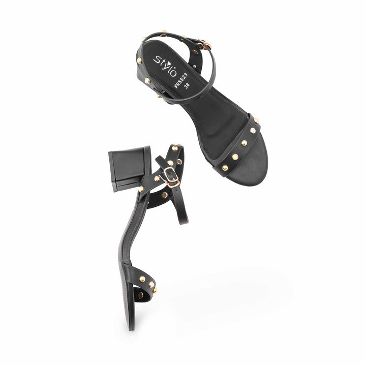 Black Formal Sandal For Women FR5523