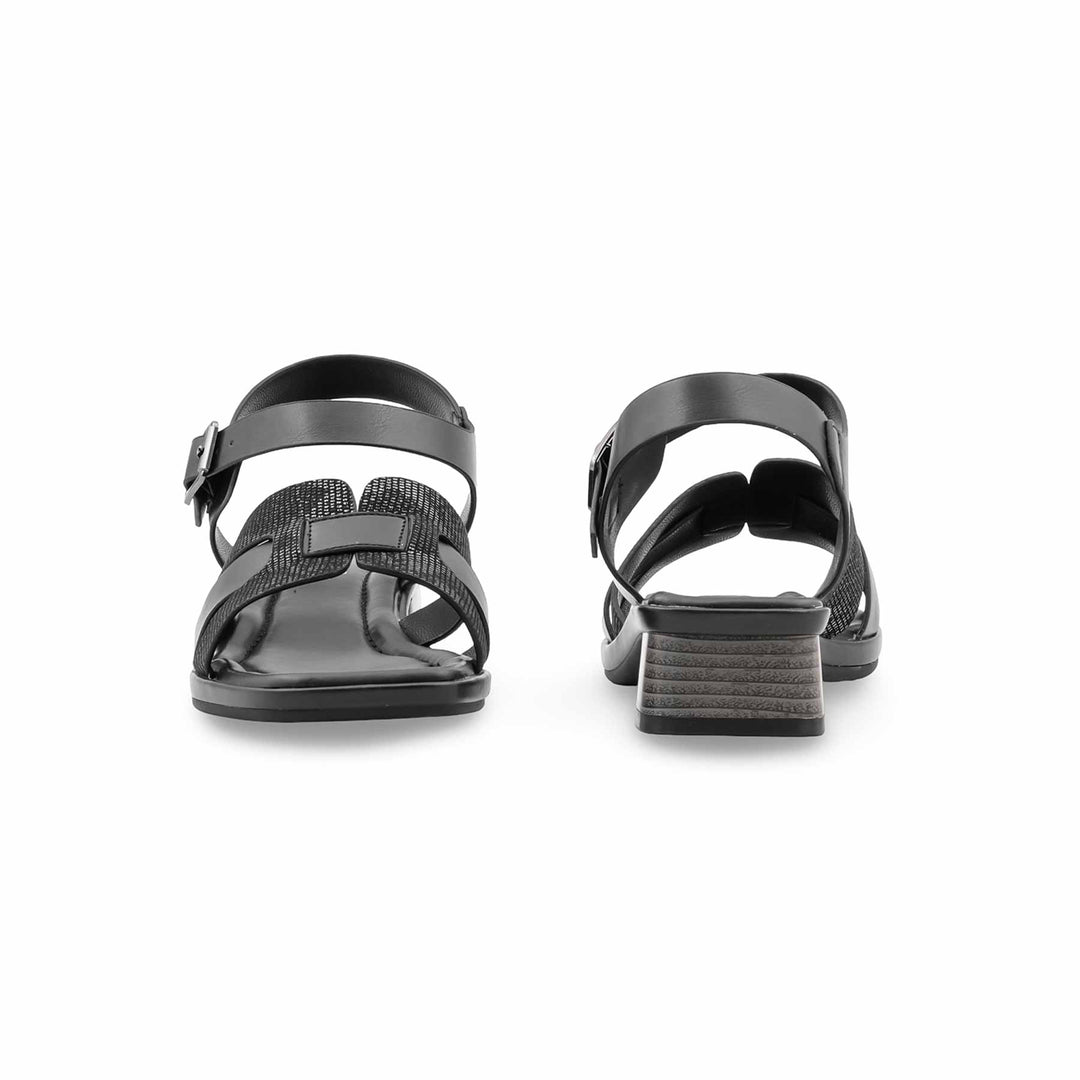 Black Formal Sandal For Women FR5526