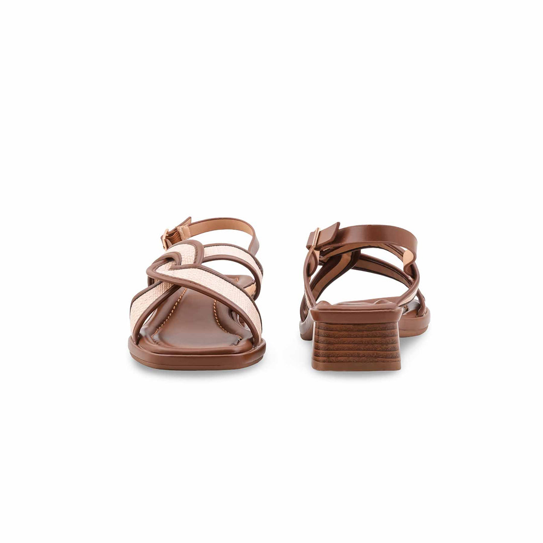 Mustard Formal Sandal For Women FR5527