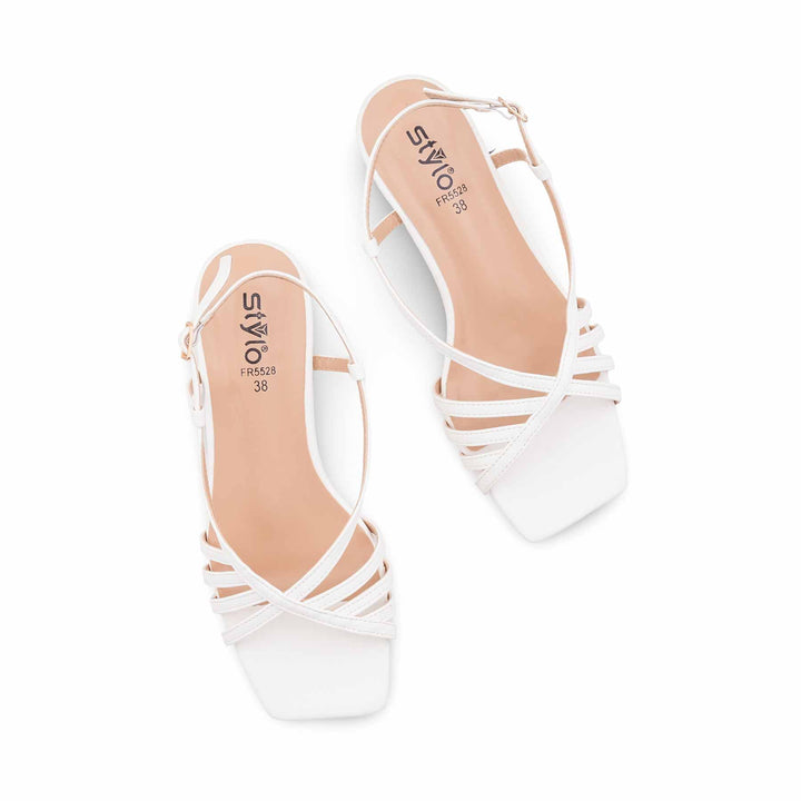 White Formal Sandal For Ladies FR5528