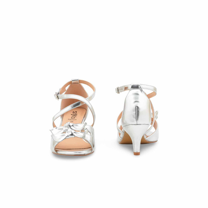 Silver Formal Sandal For Women FR5529