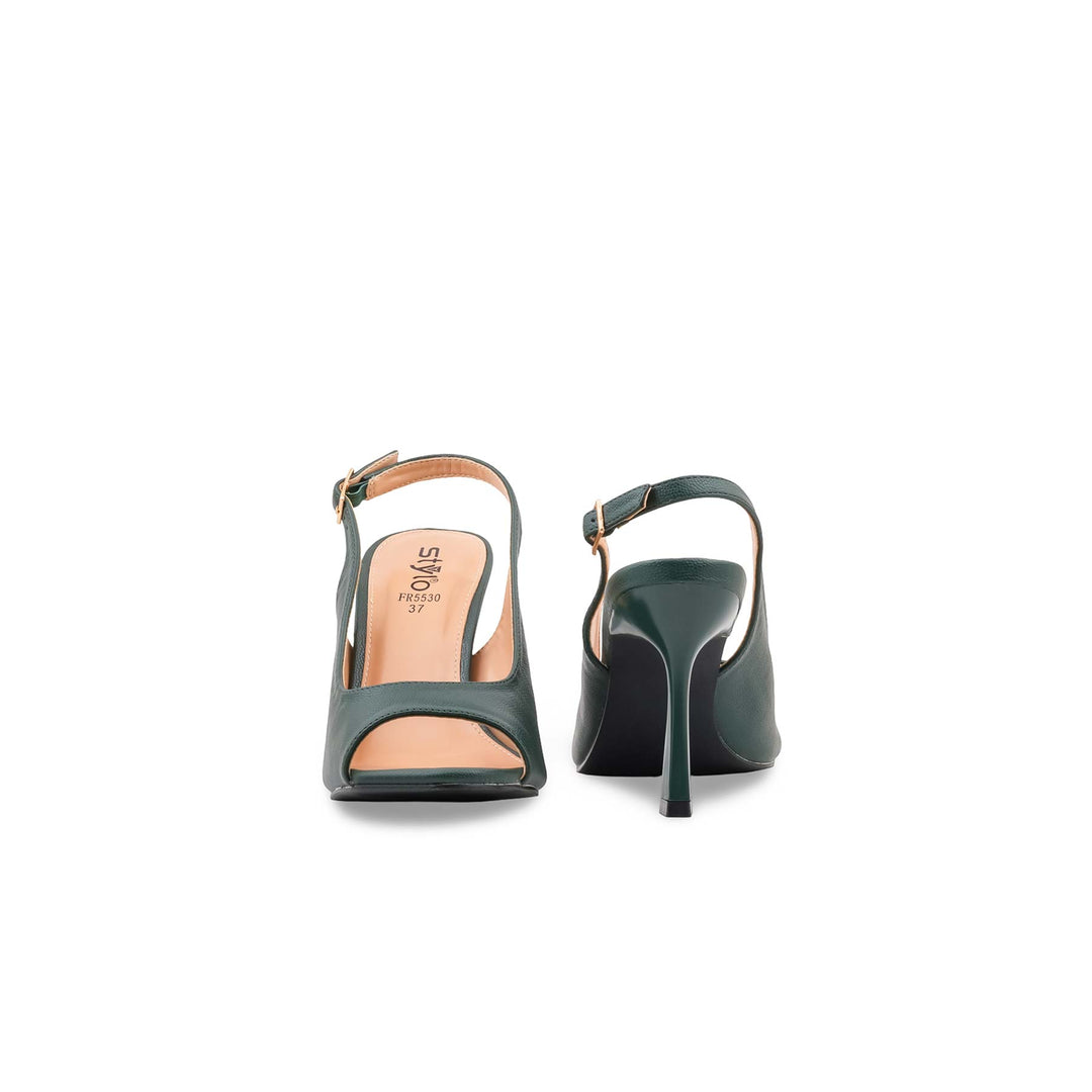Green Formal Sandal For Women FR5530