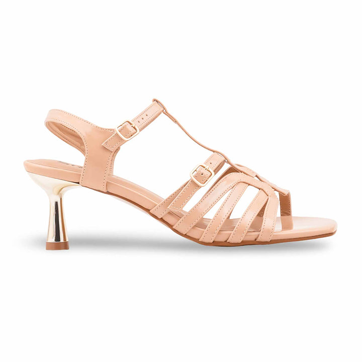 Beige Formal Sandal For Women FR5531