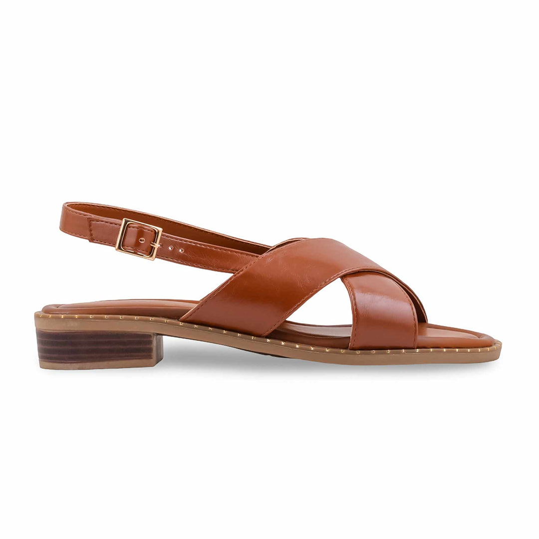 Tan Formal Sandal For Women FR5536