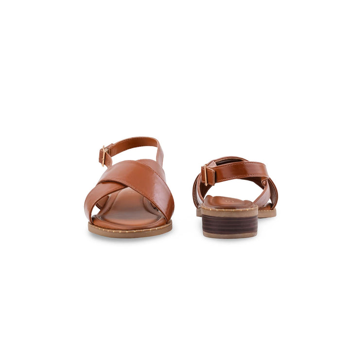 Tan Formal Sandal For Women FR5536