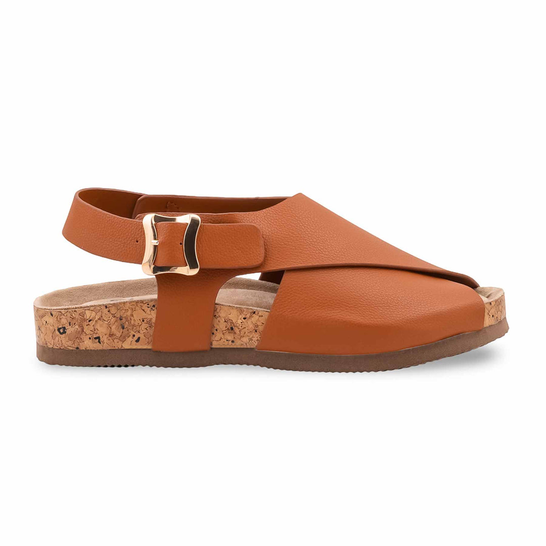 Tan Formal Sandal For Women FR5554