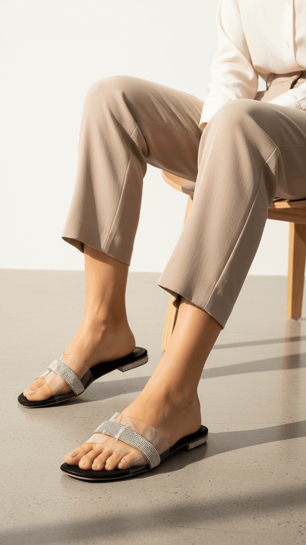 Black Formal Slipper FR8128