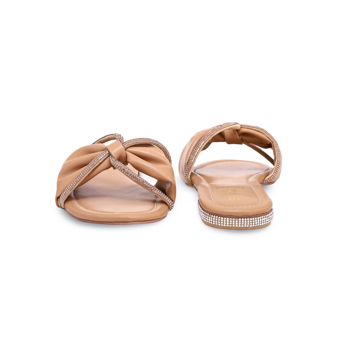 Beige Formal Slipper FR8243