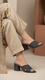 Grey Formal Slipper FR8269