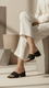 Black Formal Slipper FR8275