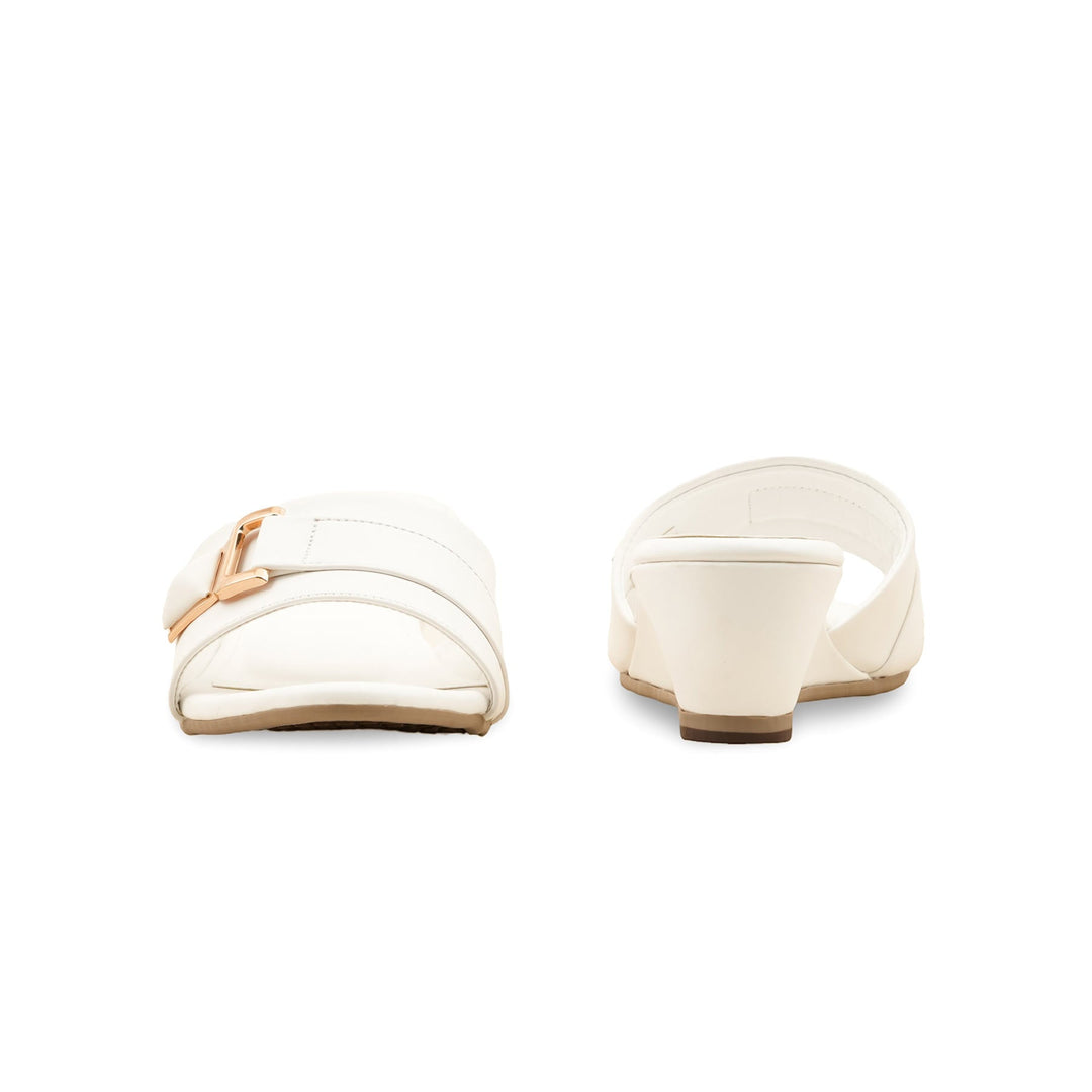 White Formal Slipper FR8281
