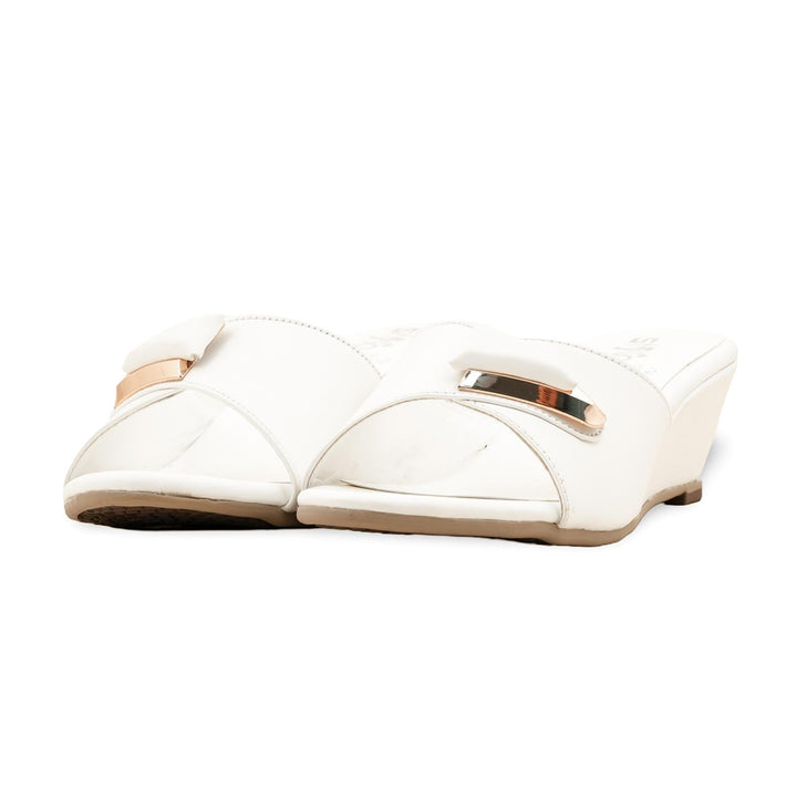 White Formal Slipper FR8282