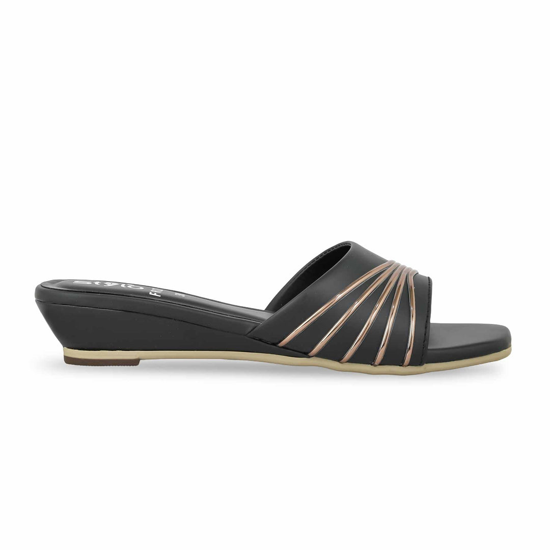 Black Formal Slipper FR8284