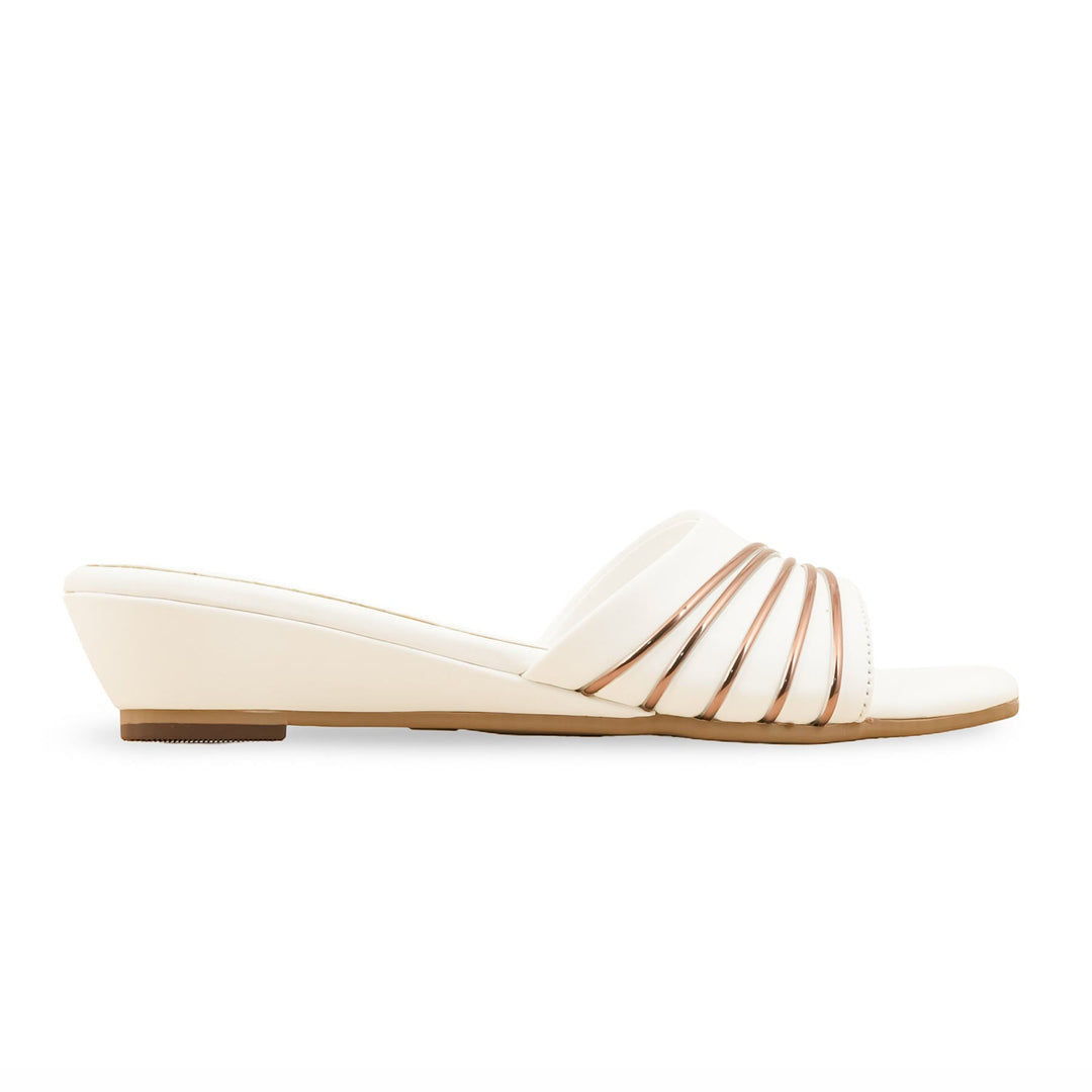 White Formal Slipper FR8284