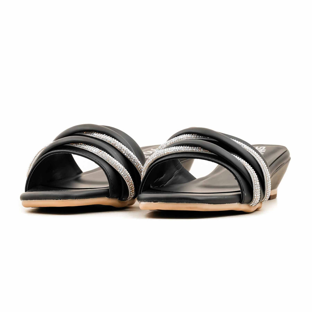 Black Formal Slipper FR8286