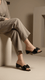 Black Formal Slipper FR8289