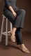 Beige Formal Slipper For Ladies FR8297