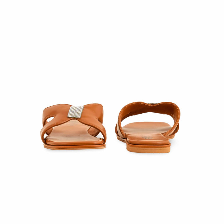 Mustard Formal Slipper For Women FR8303