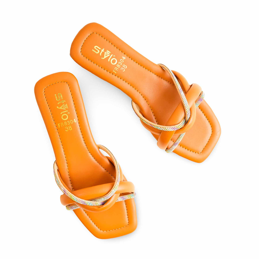 Mustard Formal Women Slipper FR8304