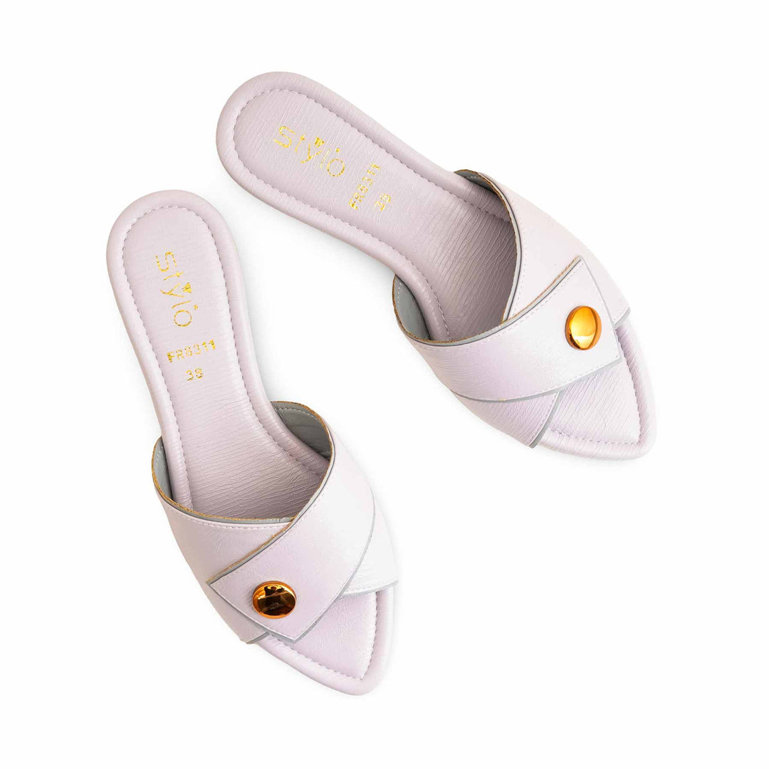 Lilac Formal Slipper For Ladies FR8311