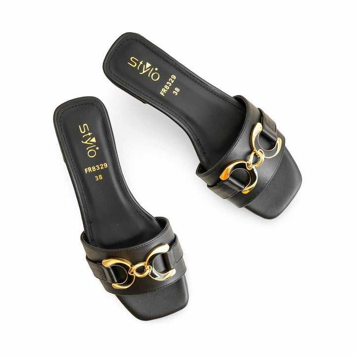 Black Formal Slipper FR8329