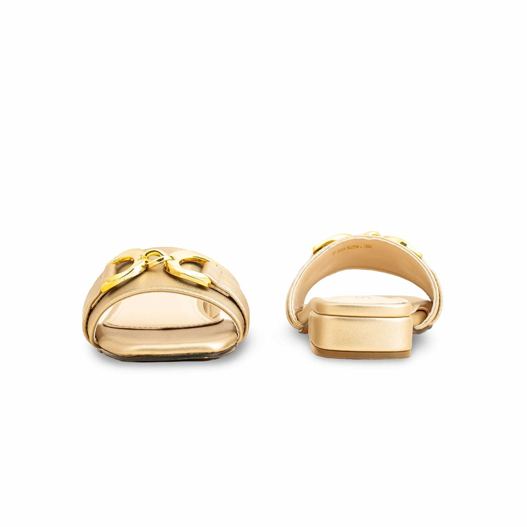 Golden Formal Slipper FR8329
