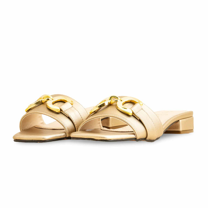 Golden Formal Slipper FR8329