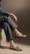 Grey Formal Women Slipper FR8332