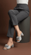 Sky Blue Formal Slipper FR8337