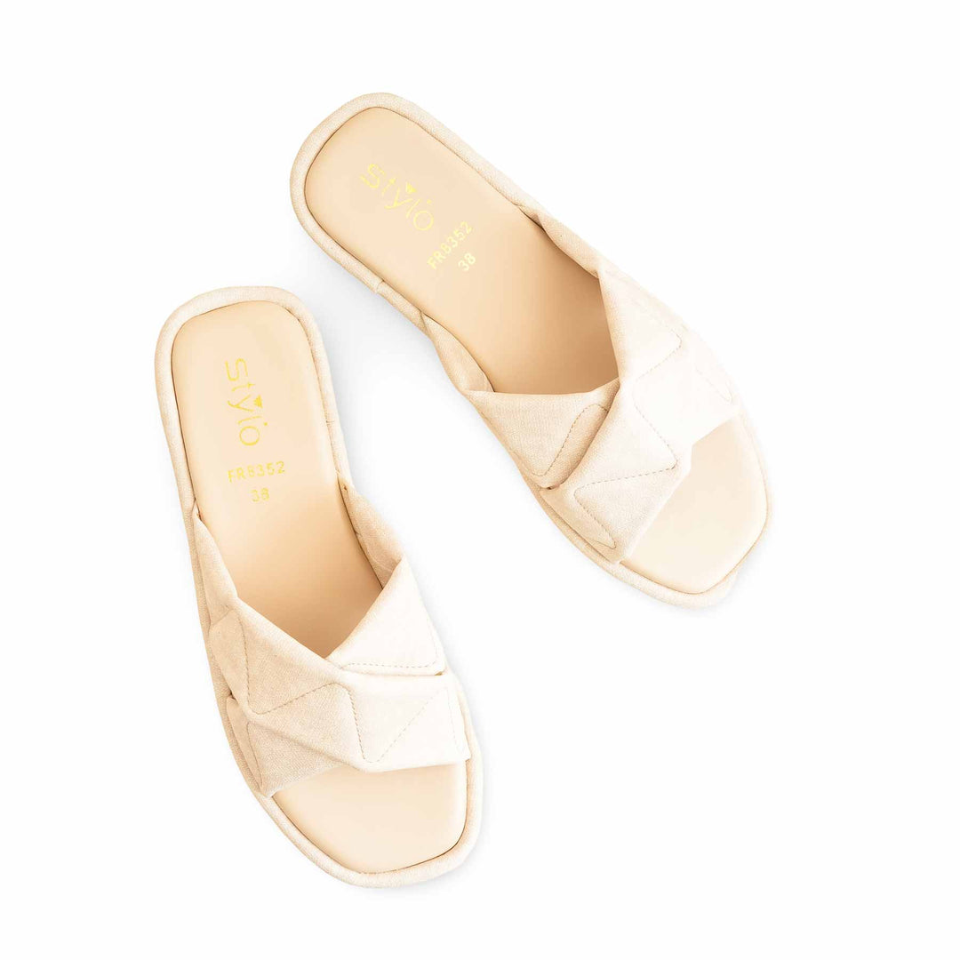 Beige Formal Slipper FR8352