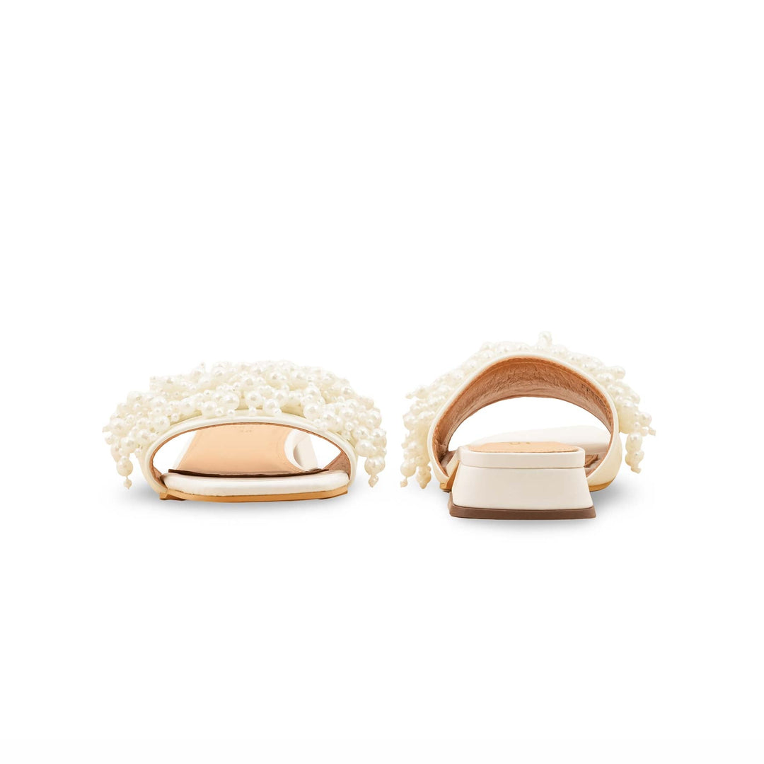 White Formal Slipper FR8358
