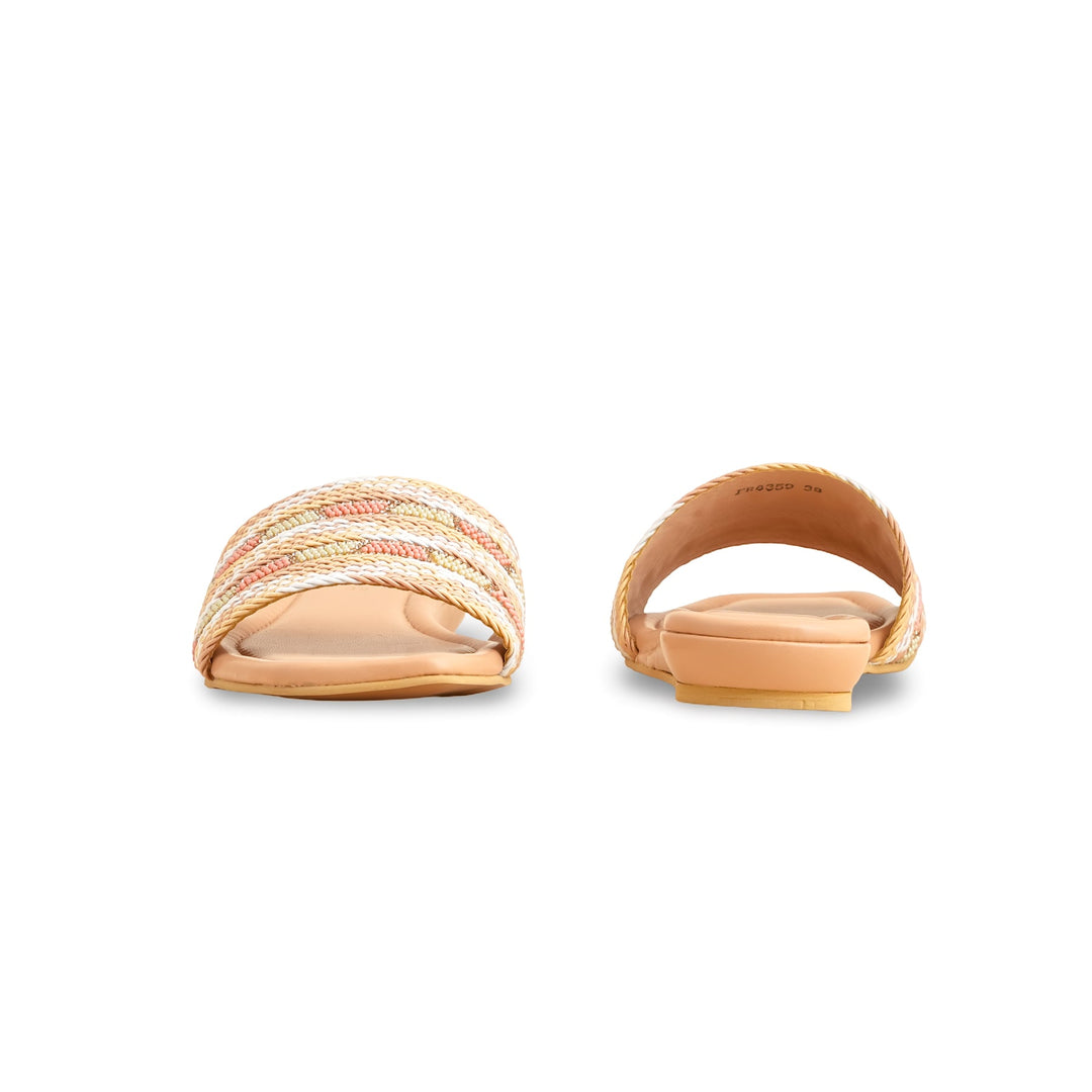 Beige Formal Slipper FR8359