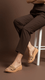 Brown Formal Slipper For Ladies FR8361