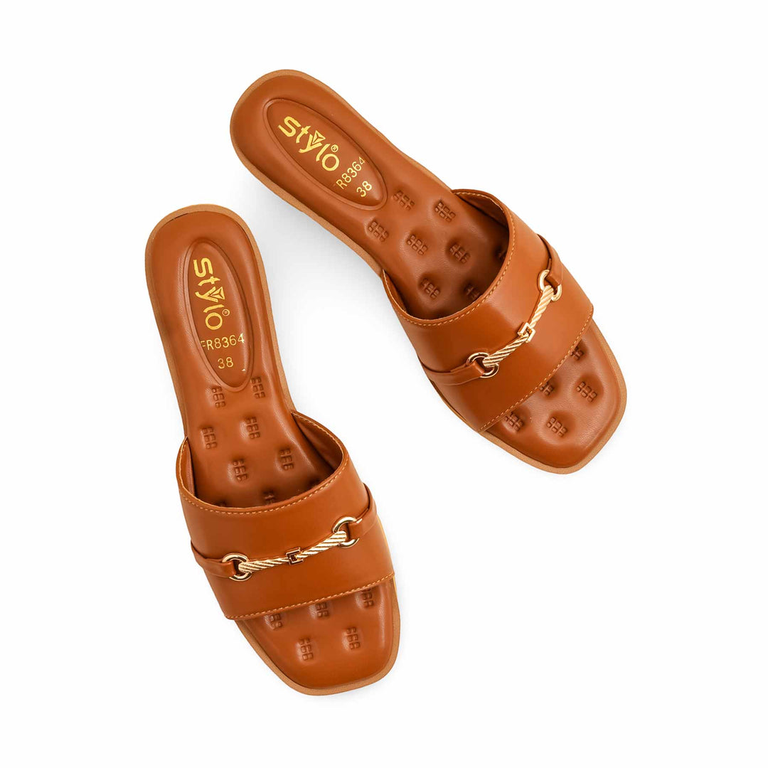 Mustard Formal Slipper FR8364