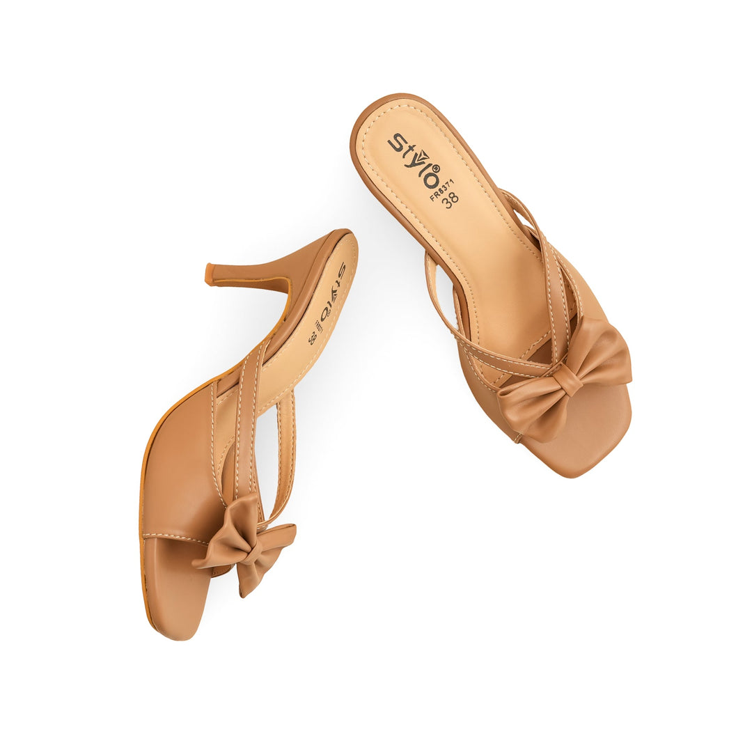 Beige Formal Slipper FR8371