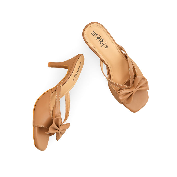 Beige Formal Slipper FR8371