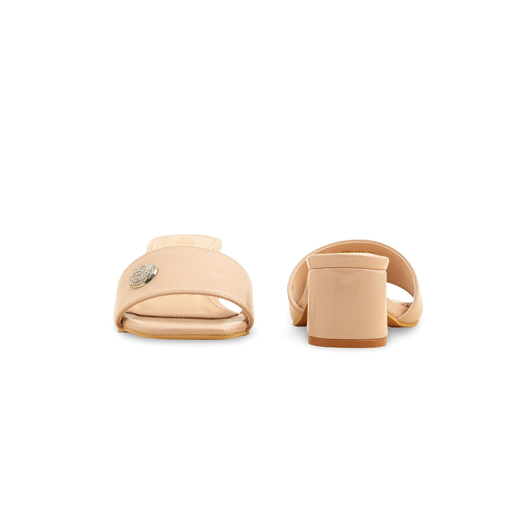 Beige Formal Slipper FR8378