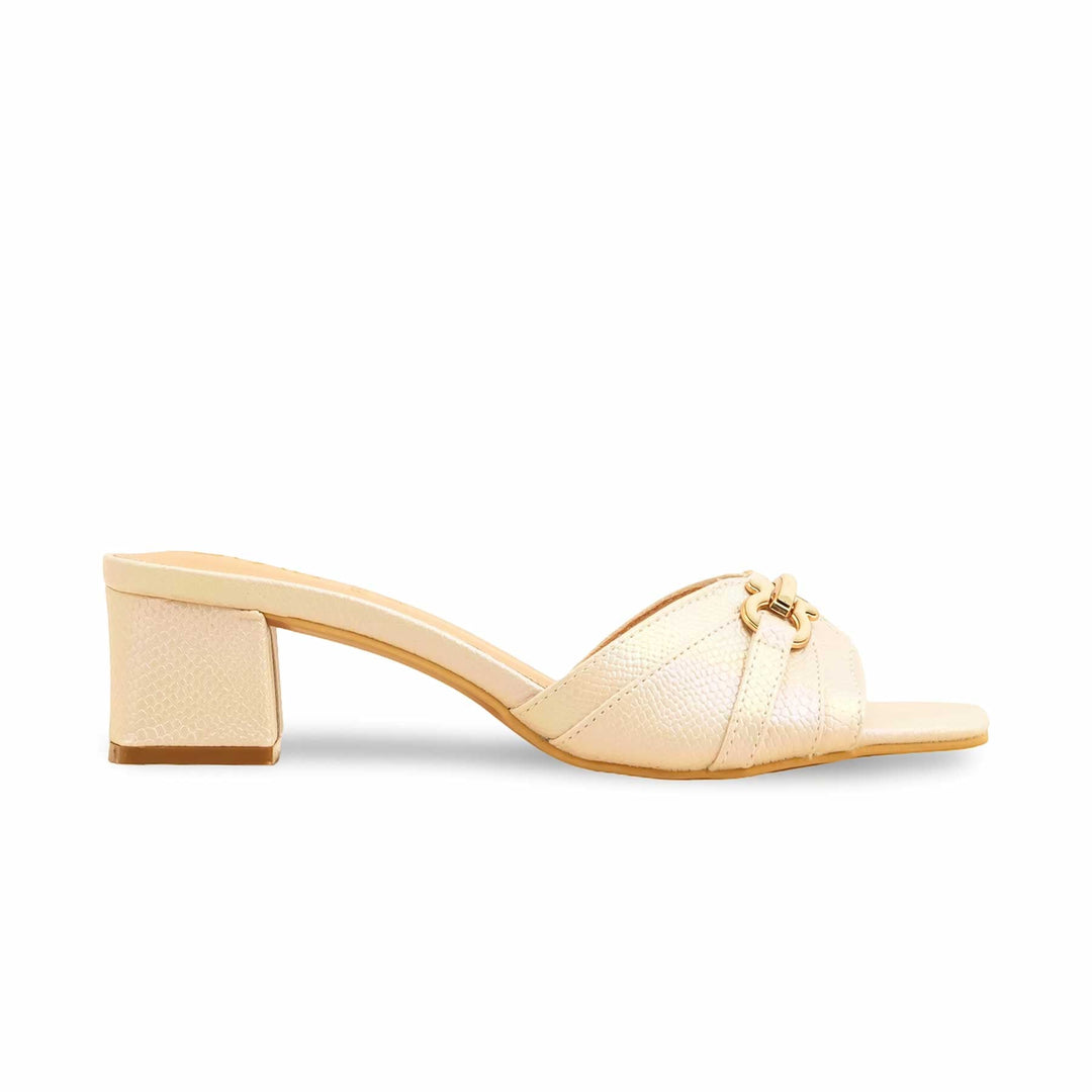 Cream Formal Slipper FR8379