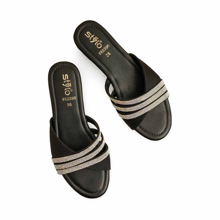 Black Formal Slipper FR8396