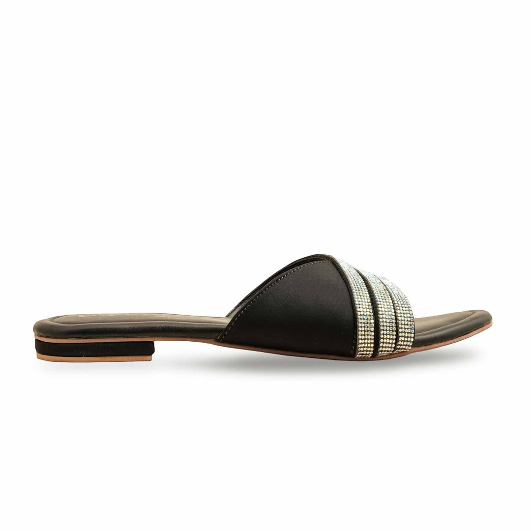 Black Formal Slipper FR8396